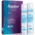 Spuma, Minoxidil Regaine 5%, Tratament Impotriva Caderii Parului, Pentru Femei, 2x 60ml, 4 Luni Aplicare