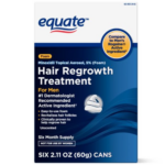 Spuma, Minoxidil Equate 5%, 6 Luni Aplicare, Tratament pentru caderea parului si cresterea barbii