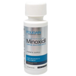 Minoxidil Foligain 5%, 1 Luna Aplicare, Tratament pentru caderea parului si cresterea barbii, Cantitate de Alcool Redusa, 60 ml