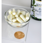 Zinc Picolinate, 22mg, Swanson, 60 Capsule, 1 Lună Administrare, Tratament pentru caderea parului si cresterea barbii - imagine 2