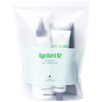 Vopsea Profesionala pentru Barba si Mustata GYB, Dye Hard 02, cu Ulei de Argan, Acoperire Naturala de Durata (4-6 Saptamani), Culoare Saten Deschis- Brunet