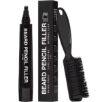 Kit Perie și Creion pentru Conturarea și Umplerea Golurilor din Barba