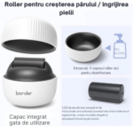 BioRoller, 1200 Ace din Otel Inoxidabil, 3 Luni Utilizare, Tratament pentru caderea parului si cresterea barbii - imagine 6