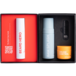 Set Complet pentru Ingrijirea Barbii – Copenhagen Grooming, Ulei Natural, Sampon barba, Balsam Hidratant, Pieptene pentru aranjarea barbii, Kit Premium pentru Barbati