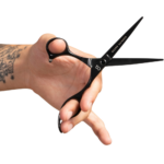 Foarfeca Profesionala Copenhagen Grooming pentru Barba, din Otel Inoxidabil, cu Maner Ergonomic, Precizie si Confort
