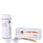 Dermaroller ZGTS Cu Capac Protector, 192 Ace din Titan, 3 Luni Utilizare, Tratament pentru caderea parului si cresterea barbii - imagine 2