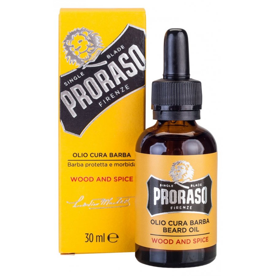 proraso-beard-oil-wood-spice-900x900 Ulei de Barba Proraso Wood & Spice, 30 ml - imagine 1