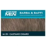 Vopsea pentru Barba si Mustata Just For Men Castano Chiaro M-25, Saten Deschis - imagine 5