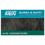 Vopsea Pentru Barba Si Mustata Just For Men Castano Scuro M-45, Saten Inchis - imagine 7
