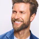 Vopsea Pentru Barba Si Mustata Just For Men Medium Brown M-35, Maro - imagine 2