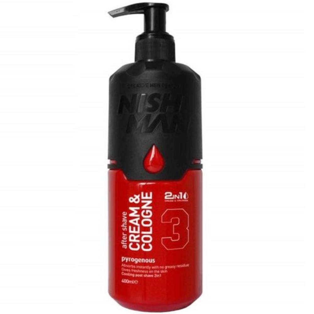 NISH MAN 3 balsam si apa de colonie, 400 ml After Shave Nish Man 3 Balsam si Apa de Colonie, 400 ml - imagine 1