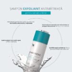 Sampon Exfoliant Antimatreata – Tratament Dermatologic Impotriva Dermatitei Seboreice, Psoriazisului si Matretii Cronice, cu Acid Salicilic 2%, Carbune Activ si Ingrediente Clinice pentru Calmarea Scalpului, Reducerea Pruritului si Descumarii, Formula Imbunatatita pentru Utilizare Zilnica, 205 ml, DS LABS Dandrene - imagine 3