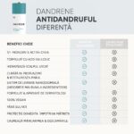 Sampon Exfoliant Antimatreata – Tratament Dermatologic Impotriva Dermatitei Seboreice, Psoriazisului si Matretii Cronice, cu Acid Salicilic 2%, Carbune Activ si Ingrediente Clinice pentru Calmarea Scalpului, Reducerea Pruritului si Descumarii, Formula Imbunatatita pentru Utilizare Zilnica, 205 ml, DS LABS Dandrene - imagine 5