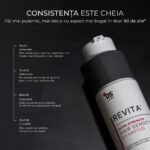 Sampon cu Nanoxidil – Impotriva caderii parului, Tratament Intens pentru Densitate Capilara, Fortifiere si Volum, Par Vizibil Mai Des si Mai Rezistent, Fara Sulfati si Silicon, Pentru Barbati si Femei, 205mL, DS Labs Revita Extra Strength - imagine 6