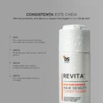Balsam – Impotriva caderii parului, Tratament pentru Densitatea Parului, Volumizare si Fortifiere, Par mai Des, Stralucitor si Sanatos, Fara Sulfati si Silicon, pentru Barbati si Femei, Vegan, 205 ml, DS Labs Revita - imagine 5