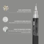Spectral.LASH Ser Tratament pentru Cresterea Genelor – Formula Oftalmologica, Hipoalergenica si Vegana, Fara Ulei, Parabeni sau Gluten, Compatibila cu Extensiile de Gene, Aplicare Precisa, Pentru Gene Mai Lungi si Mai Dese, Unisex, 2.4 ml - imagine 2