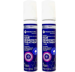 Spuma, Member’s Mark, Minoxidil 5%, 2 Luni Aplicare, Tratament Impotriva Caderii Parului, pentru Barbati, fara Parfum, 2x60 ml