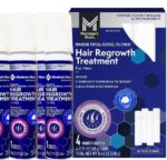 Spuma, Member’s Mark, Minoxidil 5%, 4 Luni Aplicare, Tratament Impotriva Caderii Parului, pentru Barbati, fara Parfum, 4×60 ml