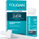FOLIGAIN 2dDR ,1.5% 2-deoxy-D-Riboza , Ser pentru Regenerarea Parului, destinat Femeilor și Barbatilor