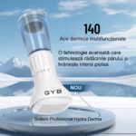 Derma Stamp GYB, 140 Ace din Oțel Inoxidabil, Marimi Reglabile: 0.25mm-3mm, Rezervor Ser 10ml, Ingrijire fata/par si cresterea barbii, Reutilizabil - imagine 2