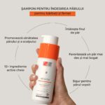 Sampon Refill Impotriva Caderii Parului, Tratament pentru Densitate, Volum si Fortifiere, Par Mai Des si Sanatos, Fara Sulfati si Silicon, Vegan, 500 ml, DS Labs Revita - imagine 4
