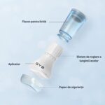 Derma Stamp GYB, 140 Ace din Oțel Inoxidabil, Marimi Reglabile: 0.25mm-3mm, Rezervor Ser 10ml, Ingrijire fata/par si cresterea barbii, Reutilizabil - imagine 3