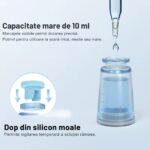 Derma Stamp GYB, 140 Ace din Oțel Inoxidabil, Marimi Reglabile: 0.25mm-3mm, Rezervor Ser 10ml, Ingrijire fata/par si cresterea barbii, Reutilizabil - imagine 4