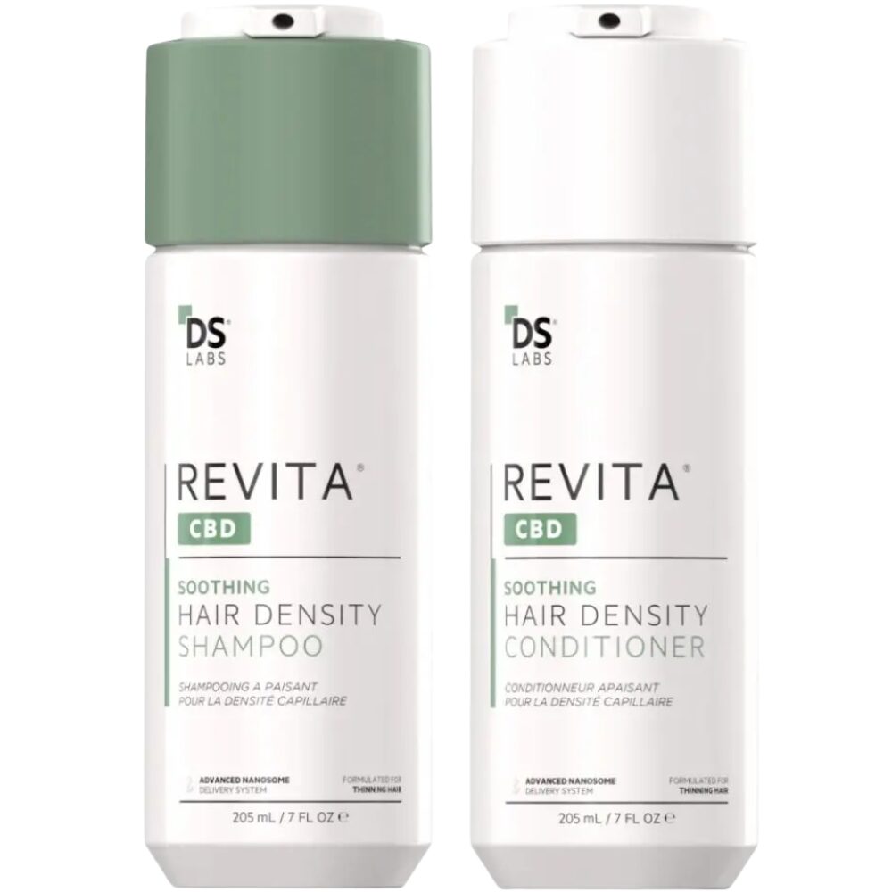 7 Set Profesional cu CBD, Biotina, Cofeina, Niacinamida impotriva caderii parului cauzate de DHT – Sampon si Balsam Antioxidant, Anti-Cadere, Densitate, Hidratare si Revitalizare, 205 ml - 205 ml - imagine 1