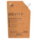 Sampon Refill Impotriva Caderii Parului, Tratament pentru Densitate, Volum si Fortifiere, Par Mai Des si Sanatos, Fara Sulfati si Silicon, Vegan, 500 ml, DS Labs Revita