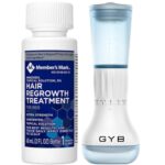 Member’s Mark Minoxidil 5%, Tratament Pentru Barba si Scalp, 1 Luna Aplicare, Derma Stamp GYB